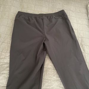 Black Workout material Sweats/Joggers